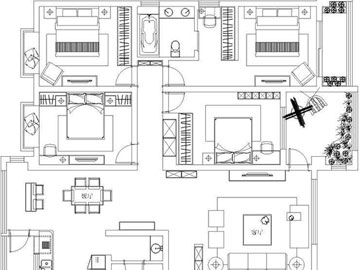 大悅城校區(qū)CAD班學生楊同學作品