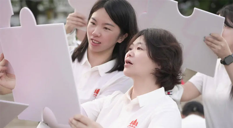 愛因森教育舉行26周年慶團建活動 愛因森教育舉行26周年慶團建活動